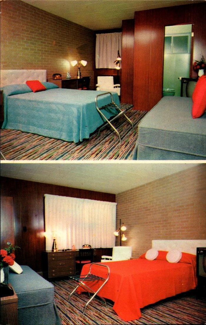 Motor City Motel - Old Postcard View (newer photo)